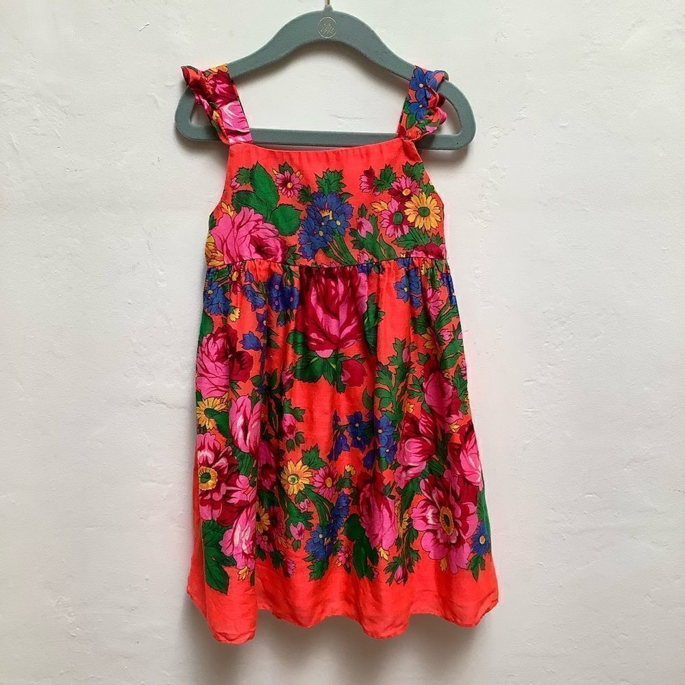 EASTER DRESS CYNTHIA VINCENT FLORAL DRESS SIZE 6/7